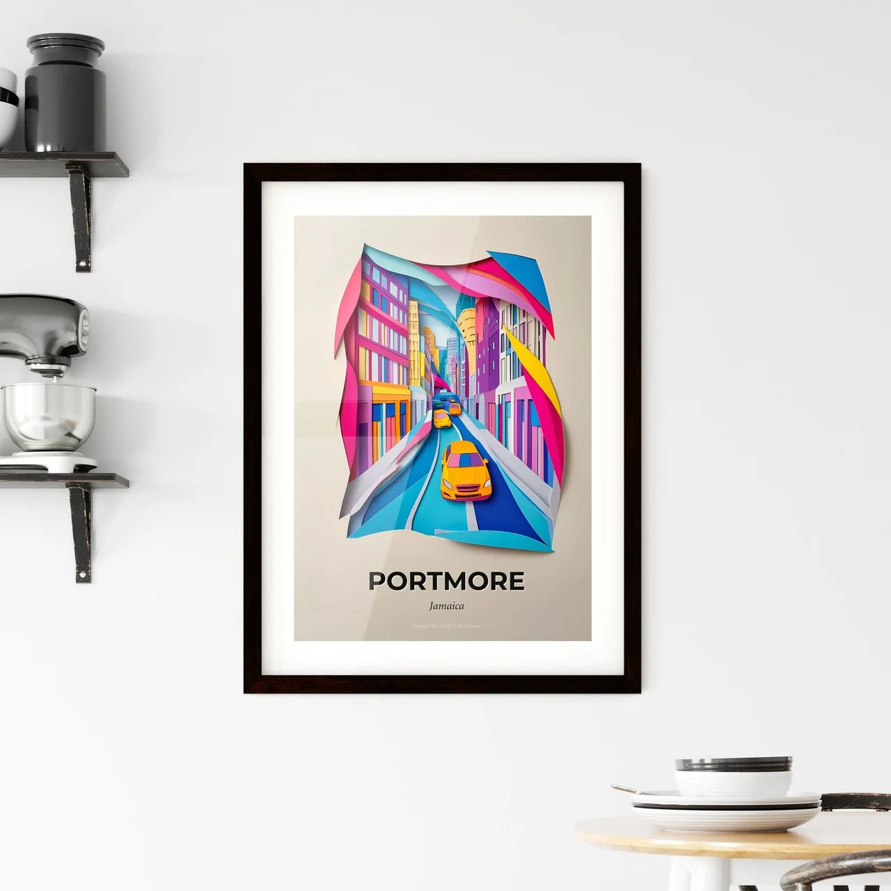 Vivid Portmore, Jamaica, Framed Wall Art