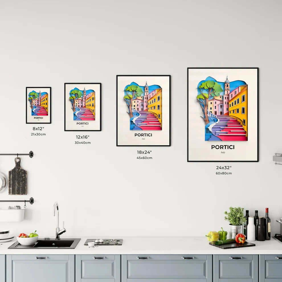 Vivid Portici, Italy, Kitchen Art