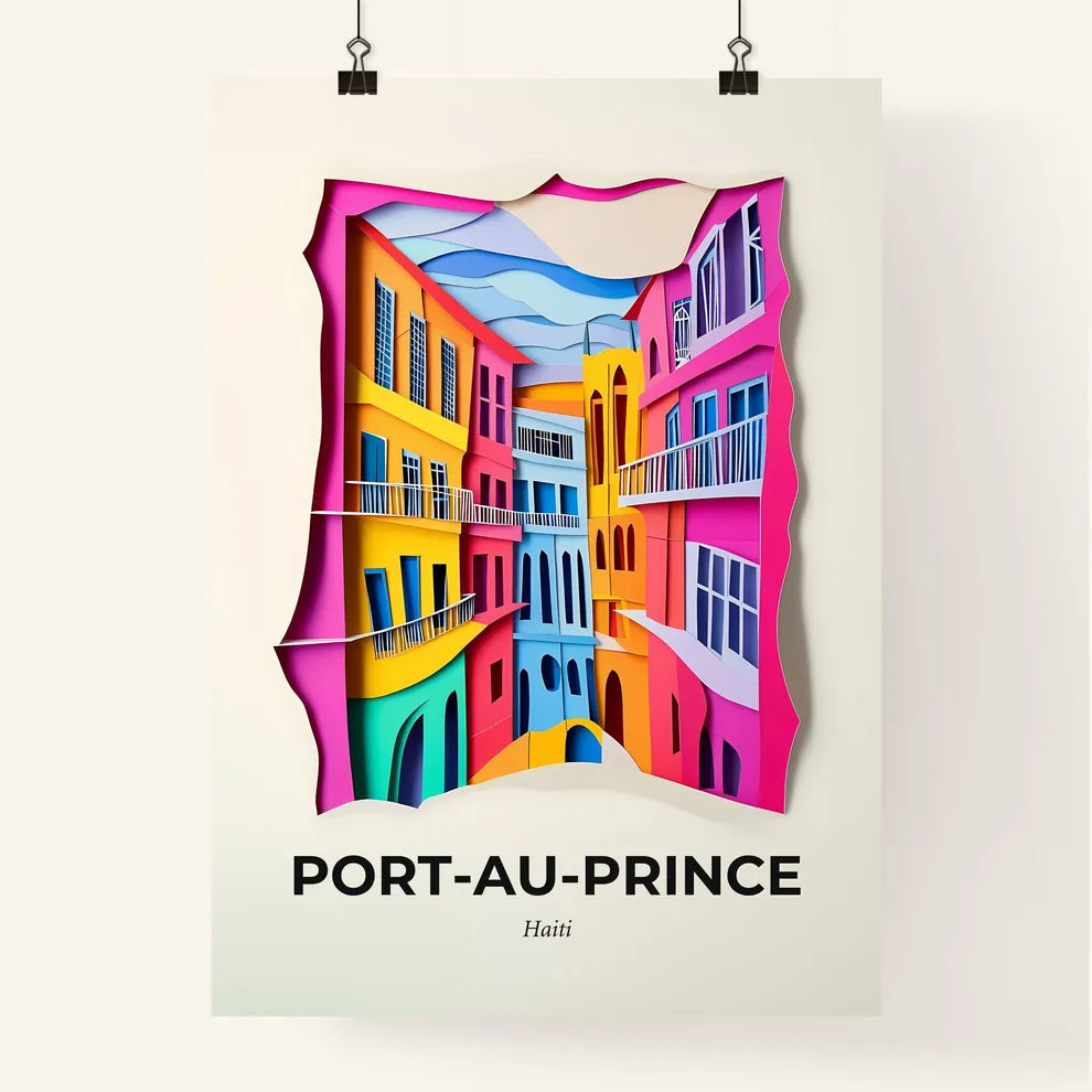 Vivid Por, Colorful Poster