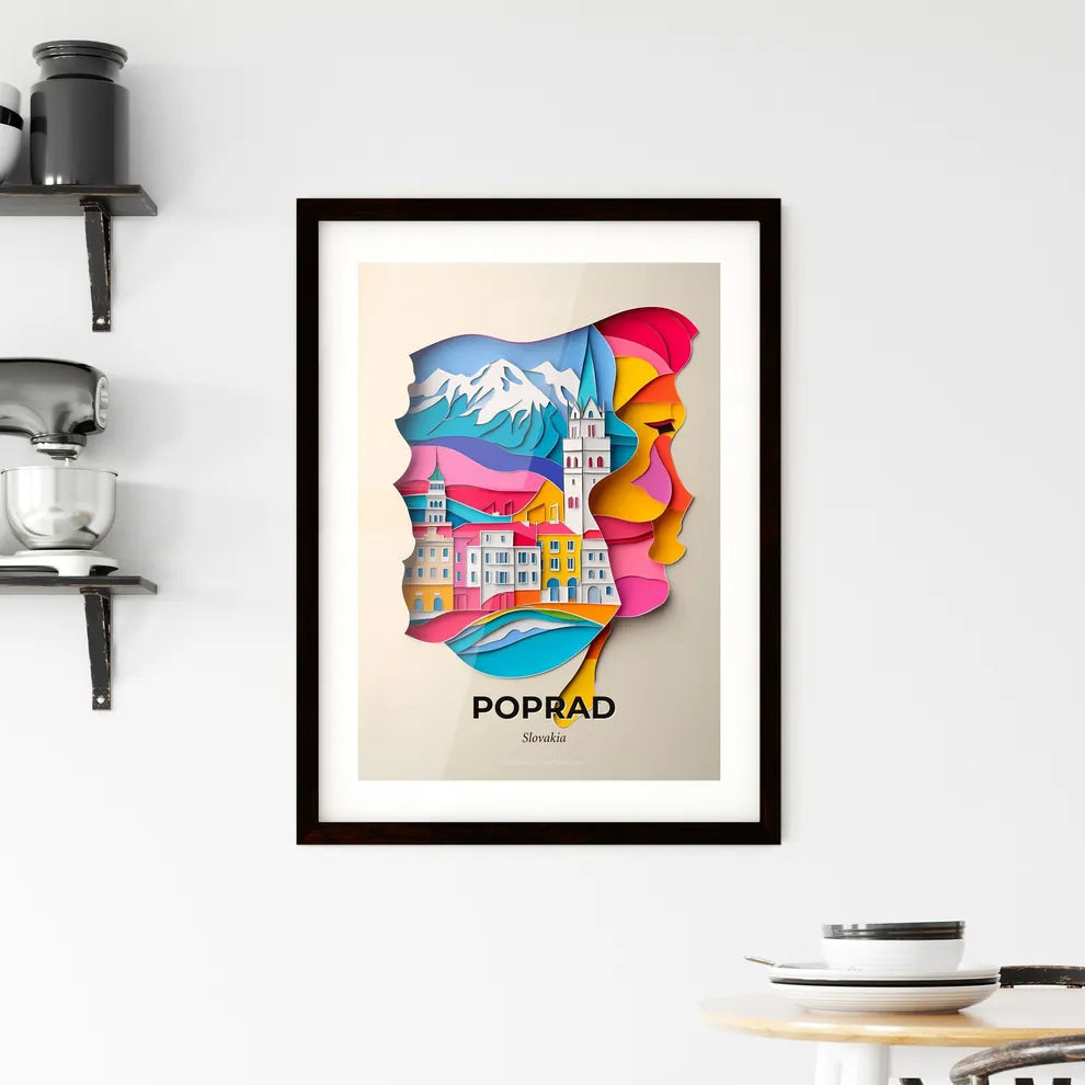 Vivid Poprad, Slovakia, Framed Wall Art