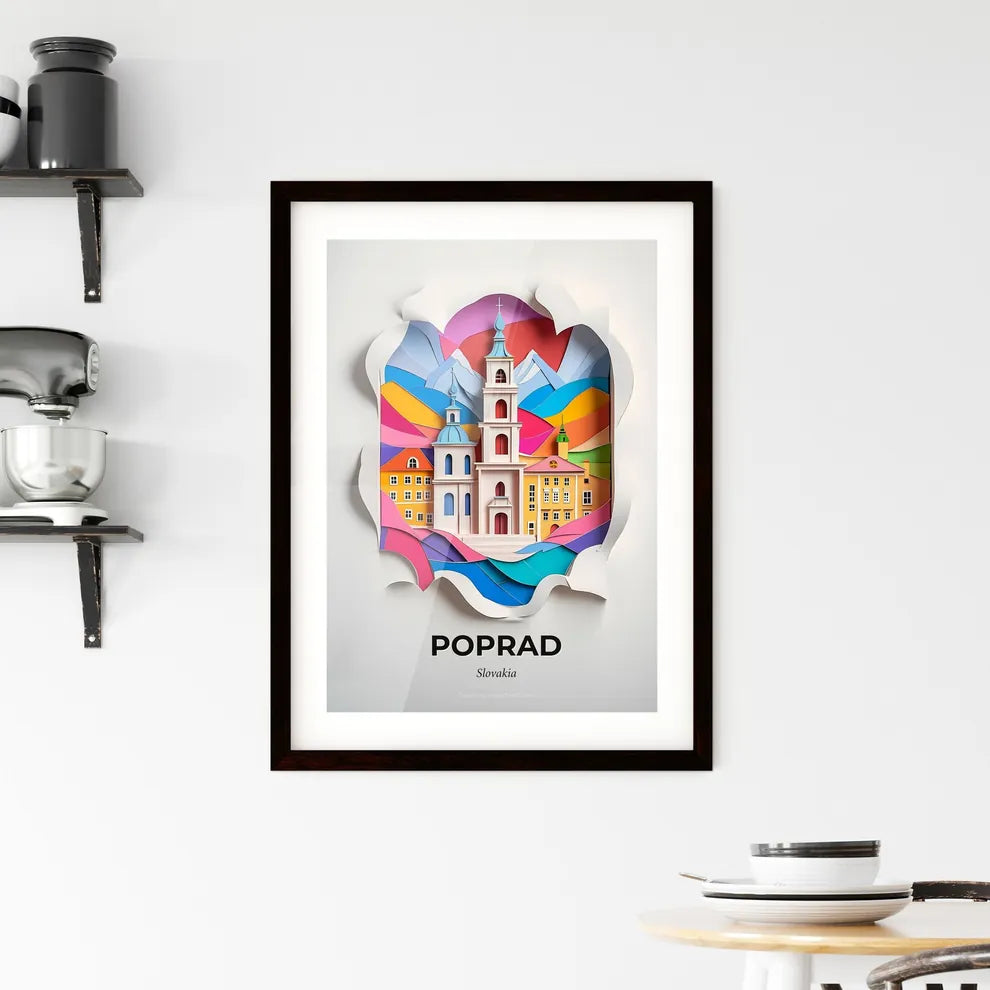 Vivid Poprad, Slovakia, Framed Wall Art