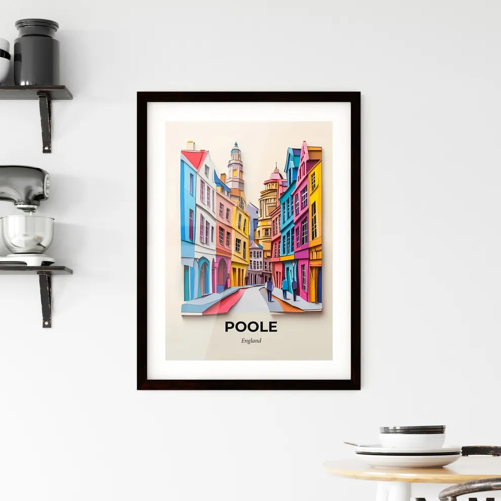 Vivid Poole, England, Framed Wall Art