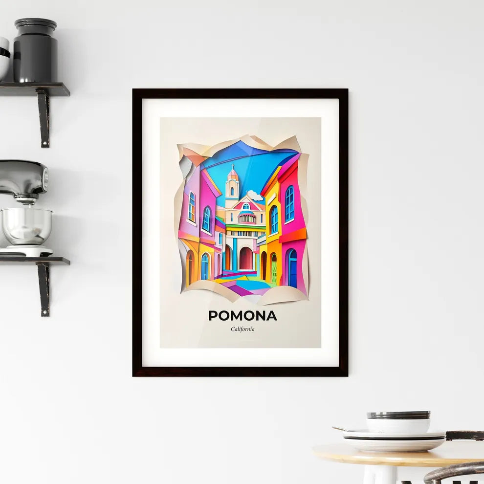 Vivid Pomona, California, Framed Wall Art