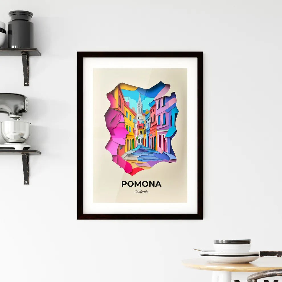 Vivid Pomona, California, Framed Wall Art