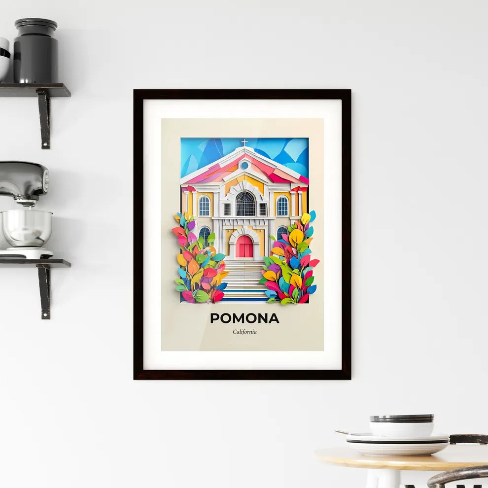 Vivid Pomona, California, Framed Wall Art