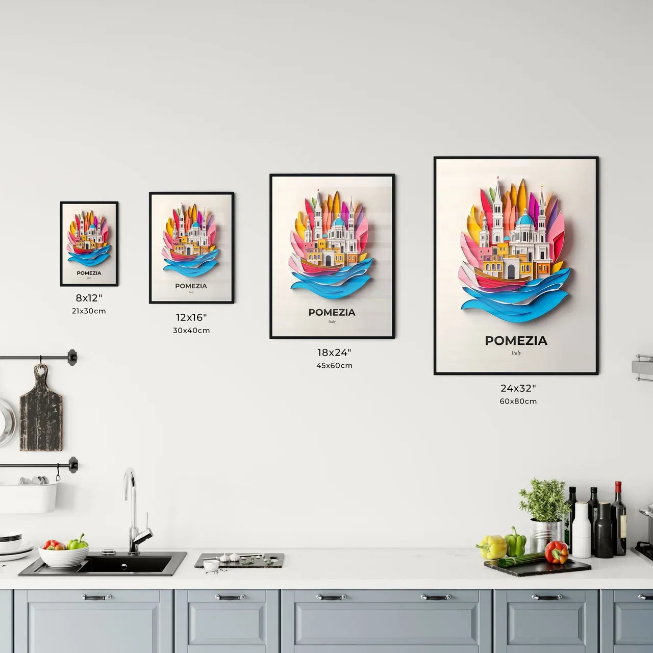 Vivid Pomezia, Italy, Kitchen Art