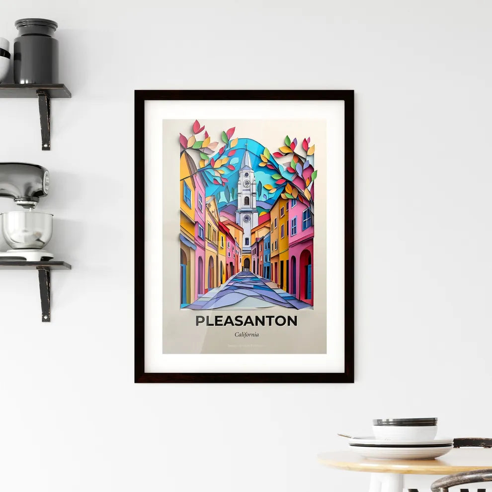 Vivid Pleasanton, California, Framed Wall Art