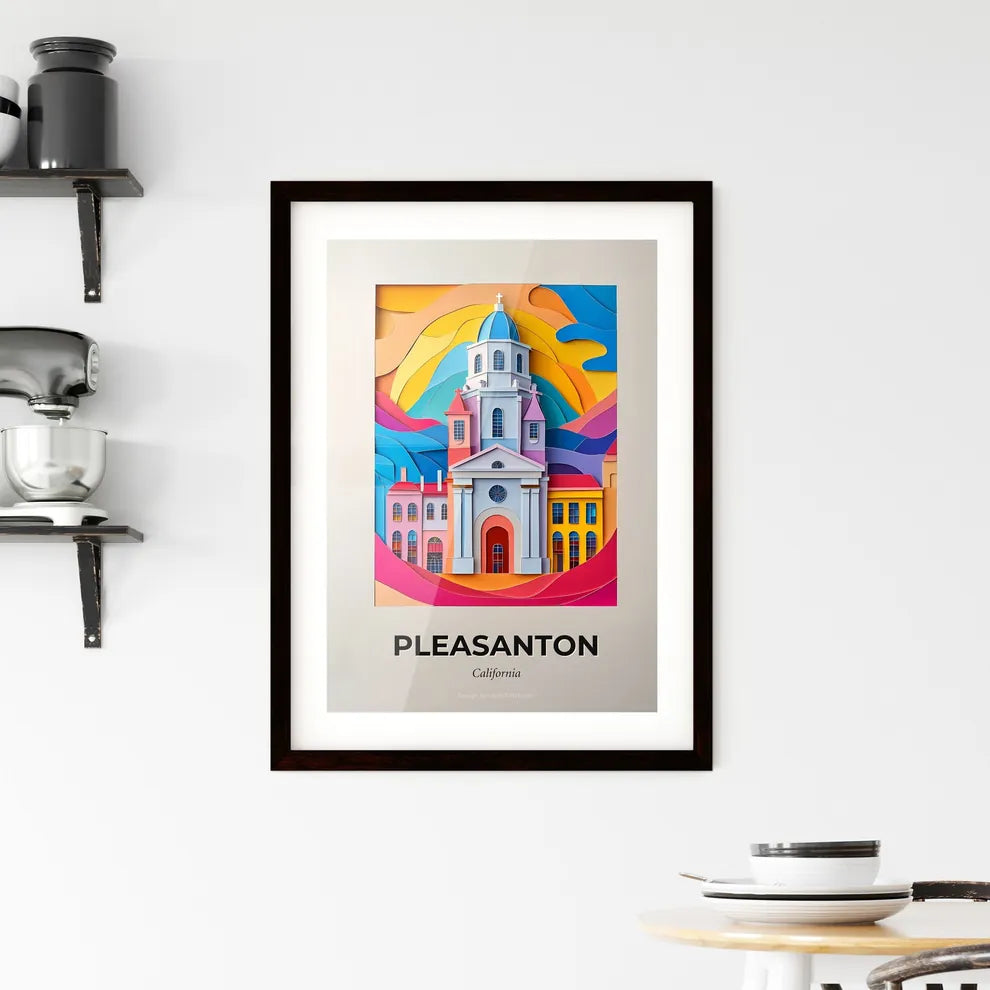 Vivid Pleasanton, California, Framed Wall Art