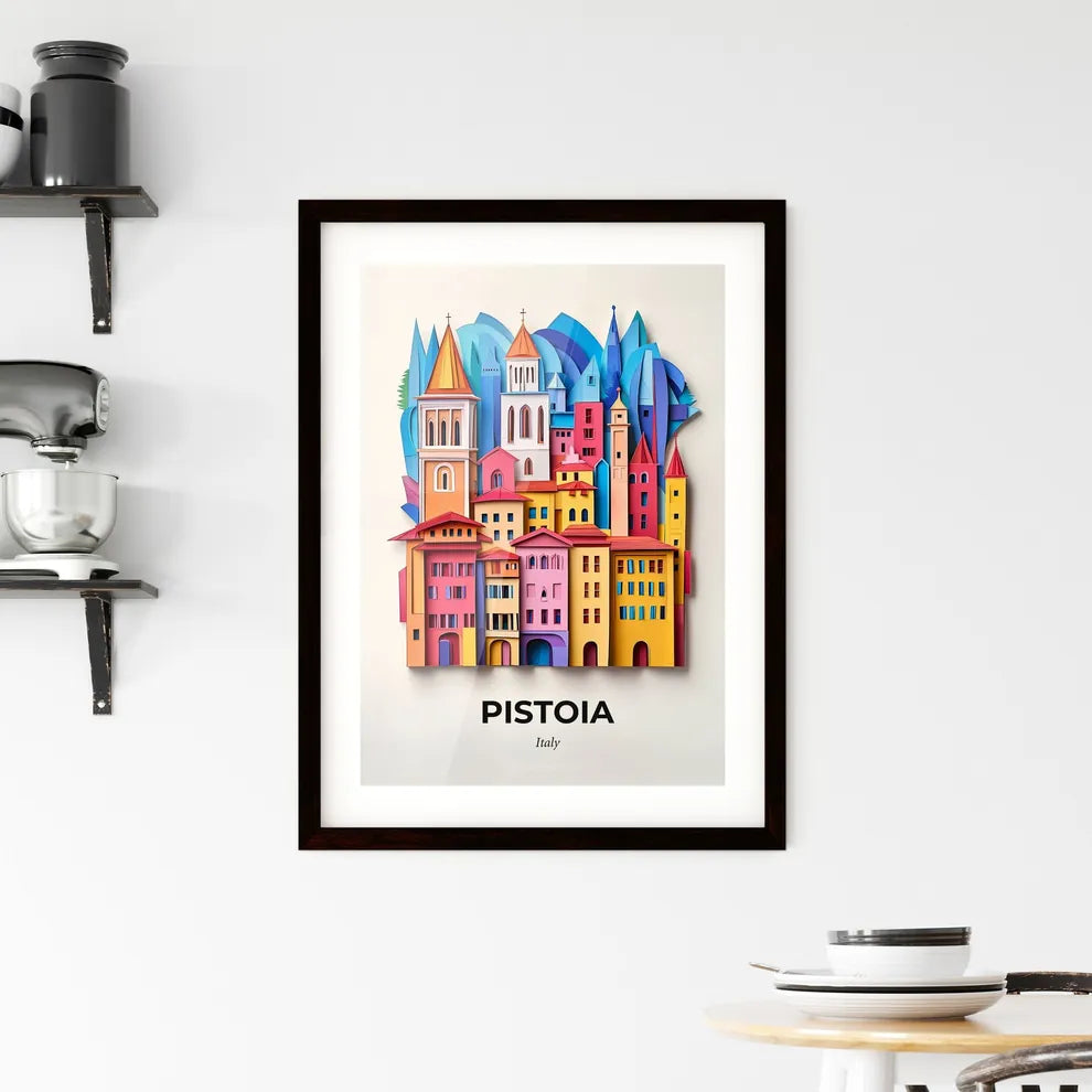 Vivid Pistoia, Italy, Framed Wall Art