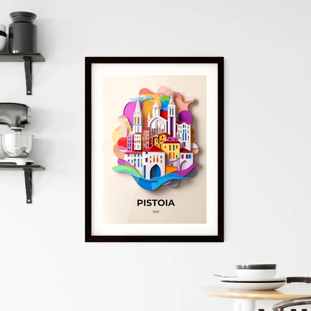 Vivid Pistoia, Italy, Framed Wall Art