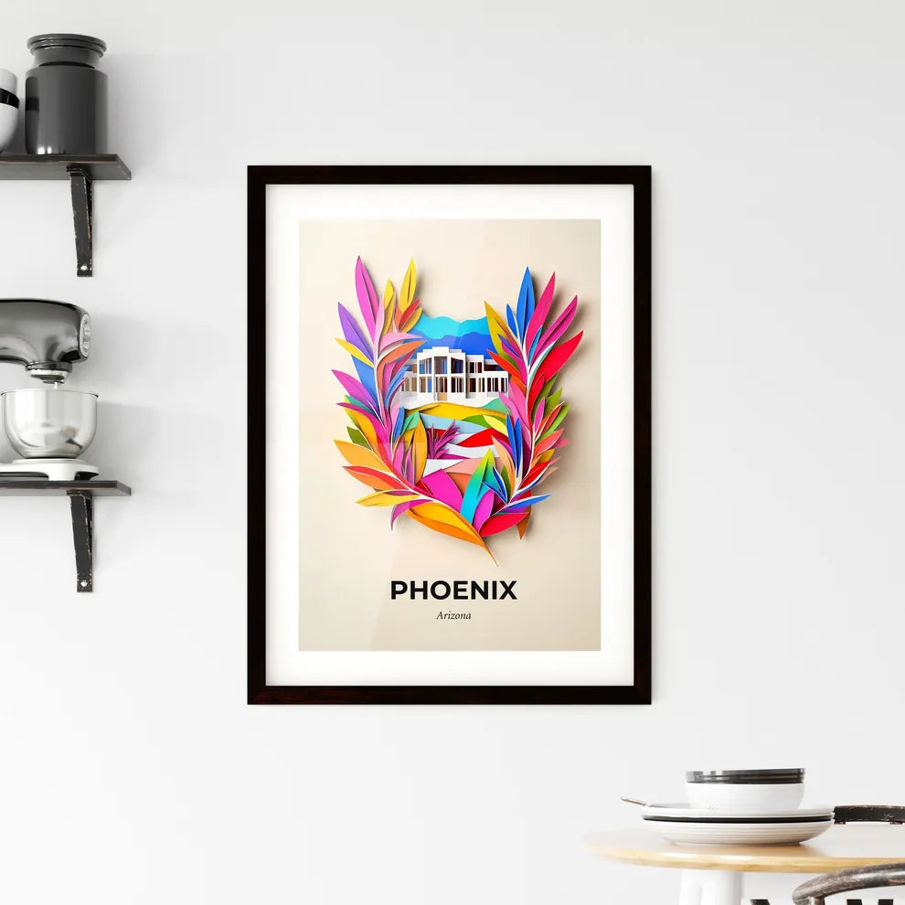 Vivid Phoenix, Arizona, Framed Wall Art