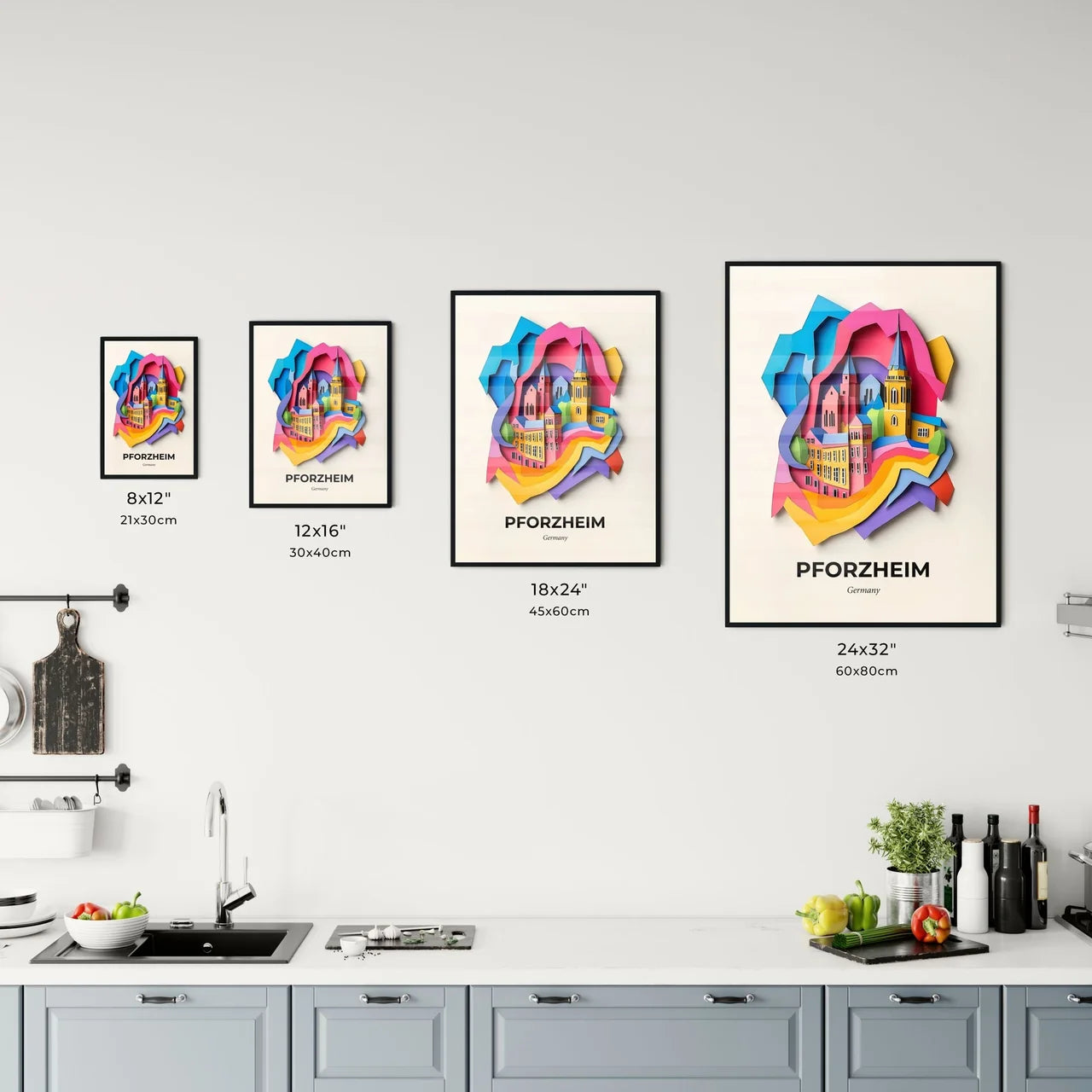 Vivid Pforzheim, Germany, Kitchen Art