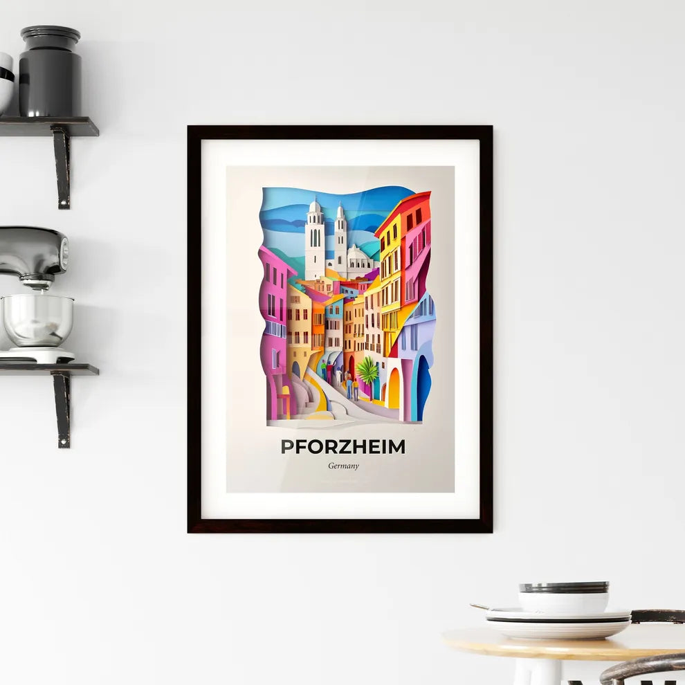 Vivid Pforzheim, Germany, Framed Wall Art