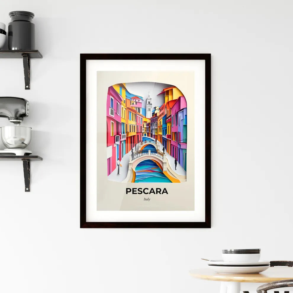 Vivid Pescara, Italy, Framed Wall Art