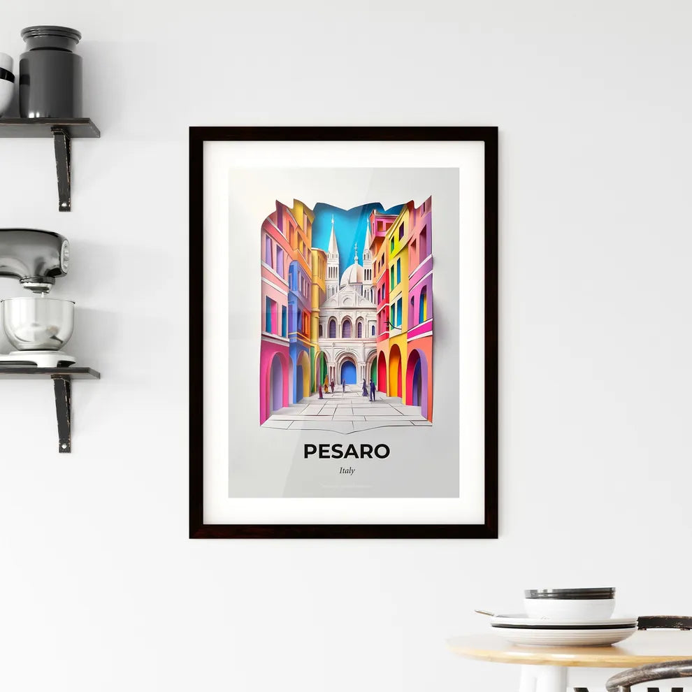 Vivid Pesaro, Italy, Framed Wall Art