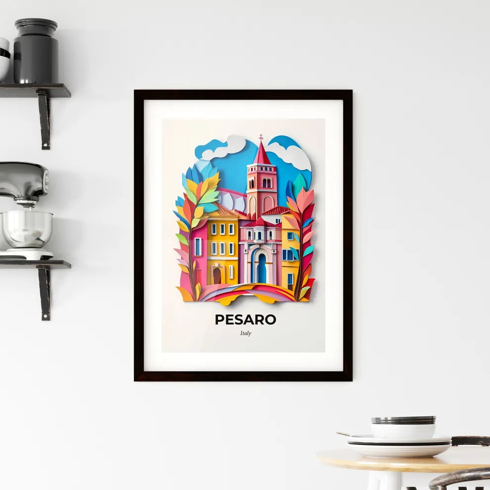 Vivid Pesaro, Italy, Framed Wall Art
