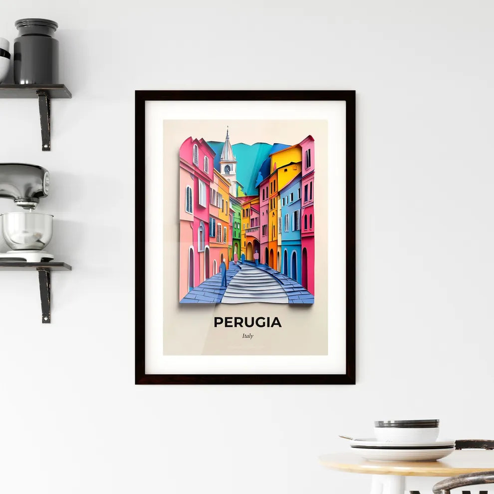 Vivid Perugia, Italy, Framed Wall Art