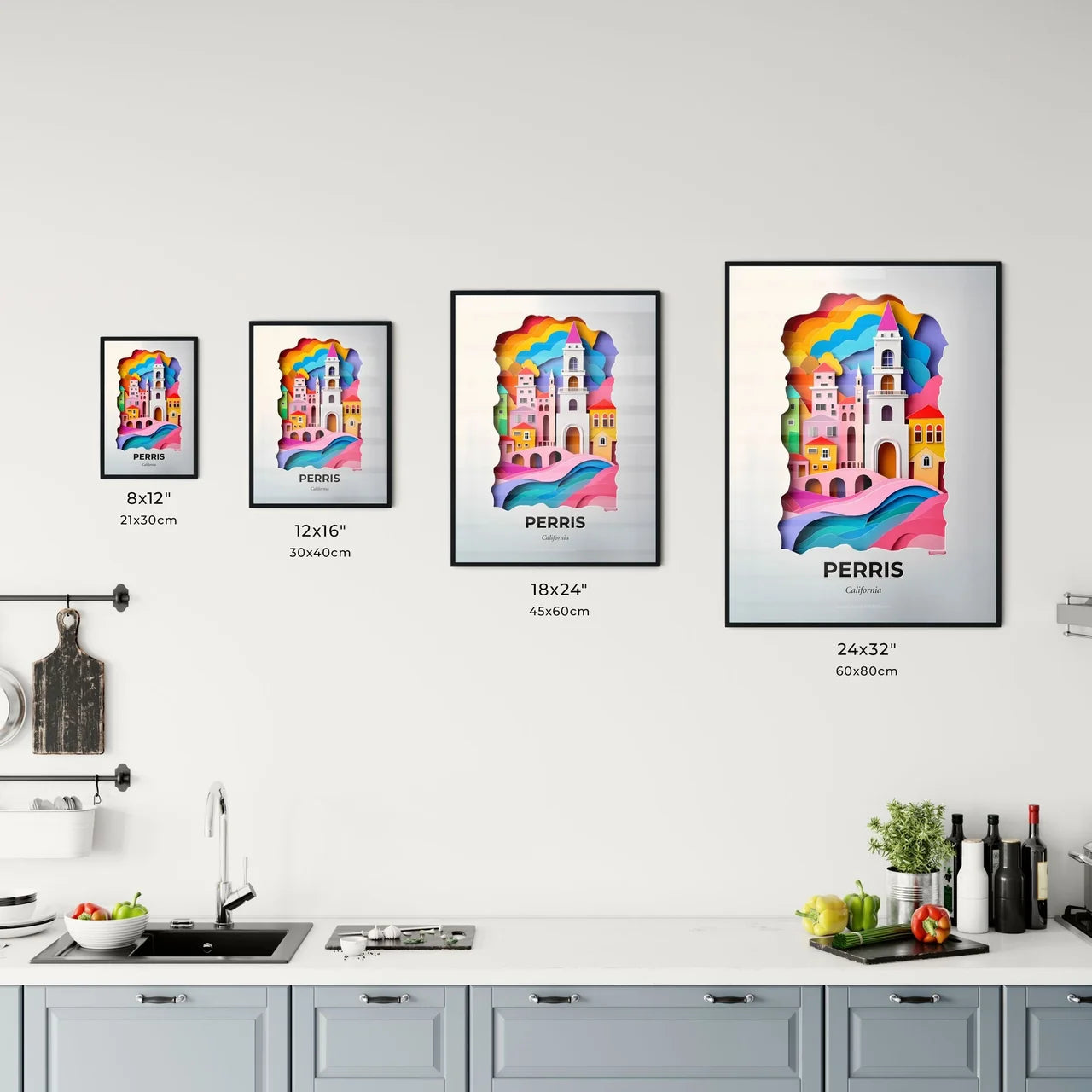 Vivid Perris, California, Kitchen Art