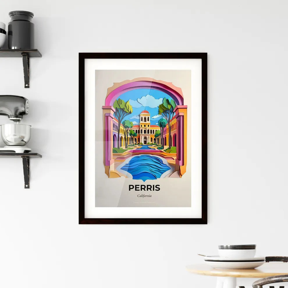 Vivid Perris, California, Framed Wall Art
