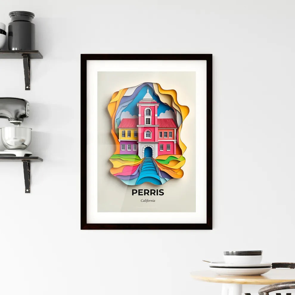 Vivid Perris, California, Framed Wall Art