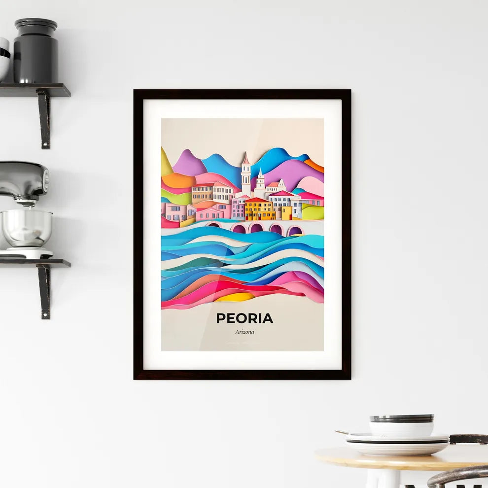 Vivid Peoria, Arizona, Framed Wall Art