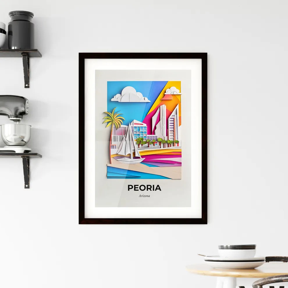 Vivid Peoria, Arizona, Framed Wall Art