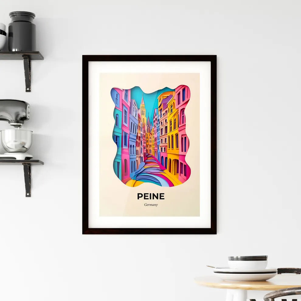 Vivid Peine, Germany, Framed Wall Art