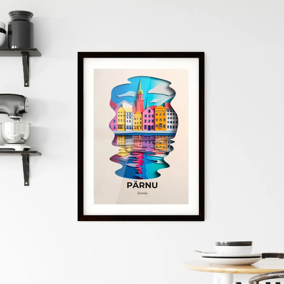 Vivid Pärnu, Estonia, Framed Wall Art