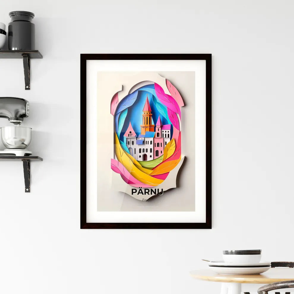 Vivid Pärnu, Estonia, Framed Wall Art