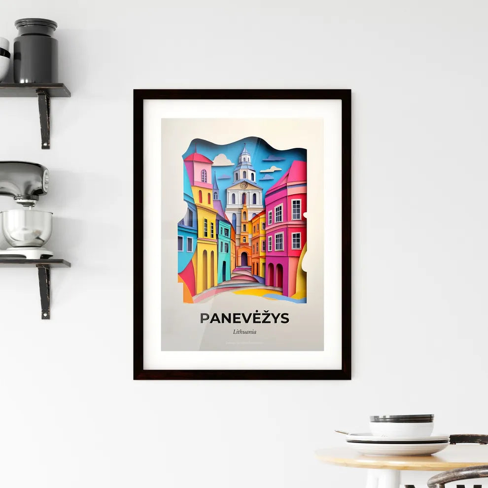 Vivid Panevėžys, Lithuania, Framed Wall Art