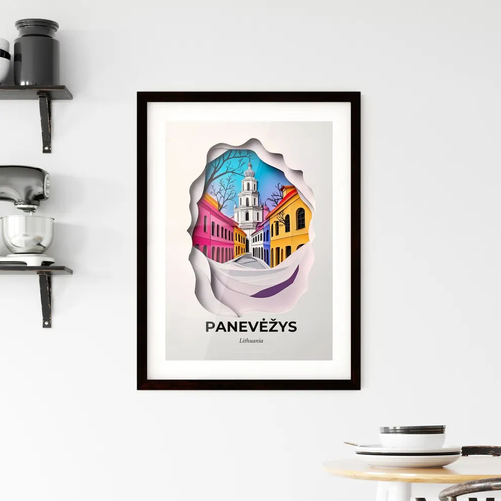 Vivid Panevėžys, Lithuania, Framed Wall Art