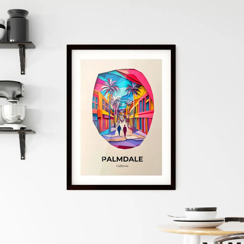 Vivid Palmdale, California, Framed Wall Art
