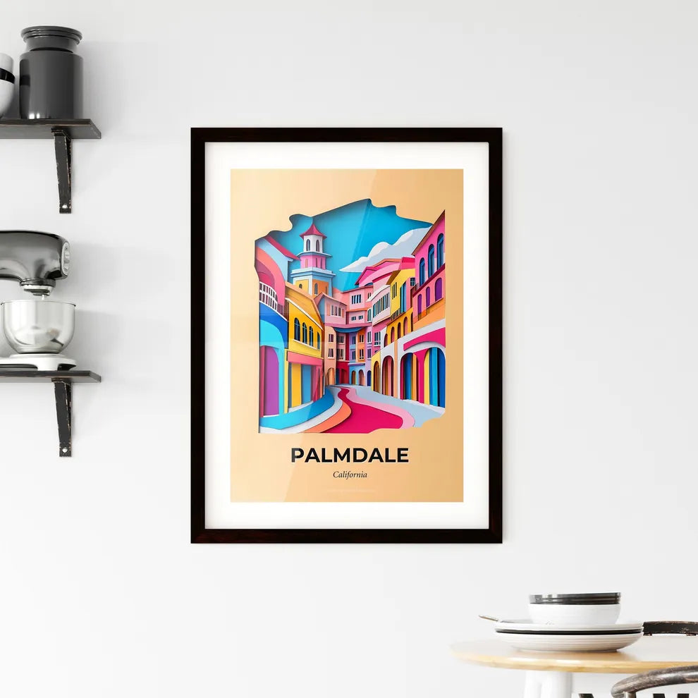 Vivid Palmdale, California, Framed Wall Art