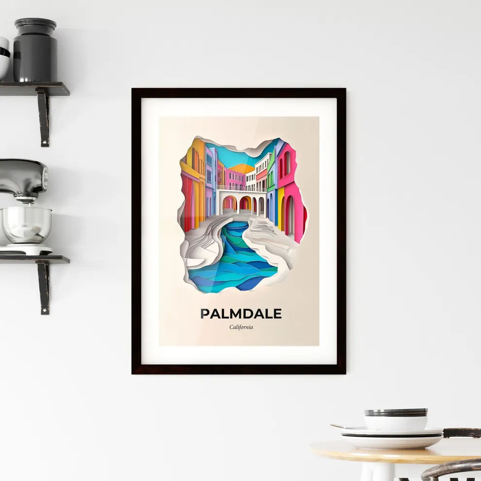 Vivid Palmdale, California, Framed Wall Art