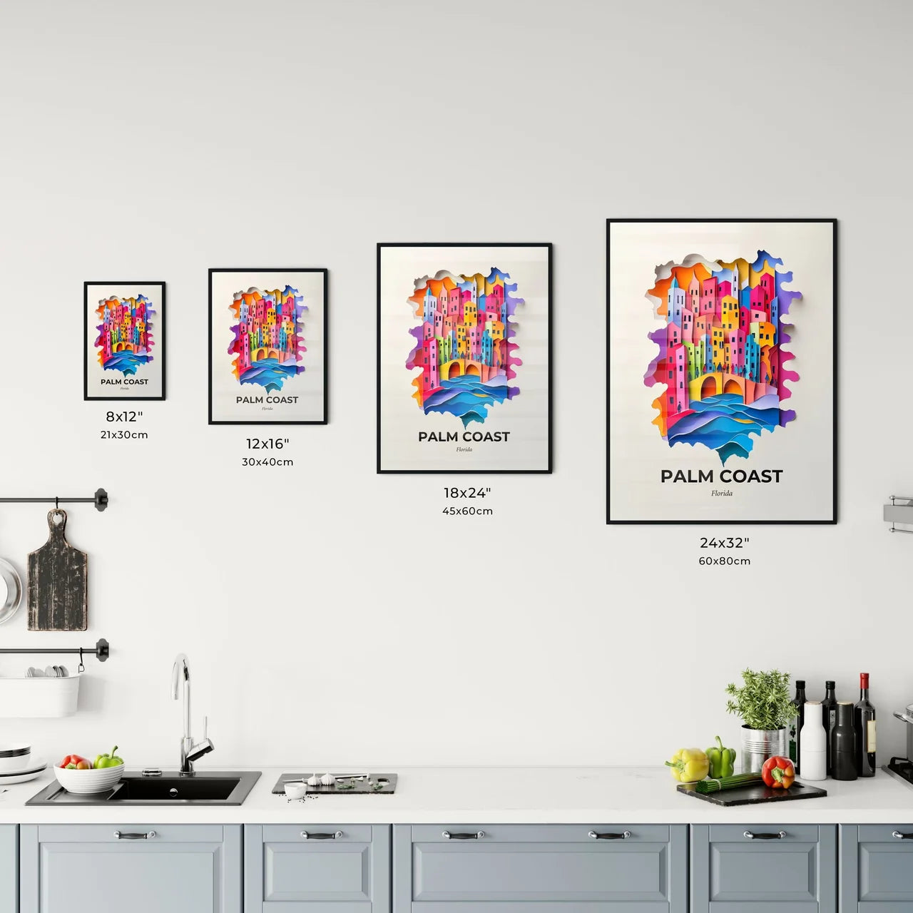 Vivid Palm Coast, Florida, Kitchen Art