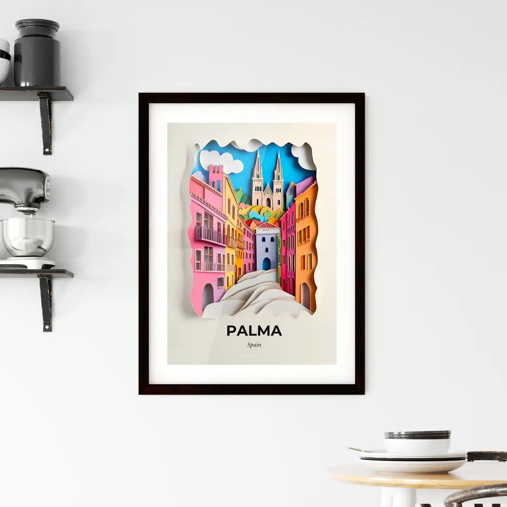 Vivid Palma, Spain, Framed Wall Art