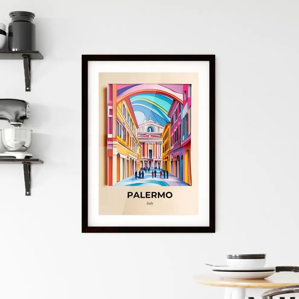 Vivid Palermo, Italy, Framed Wall Art
