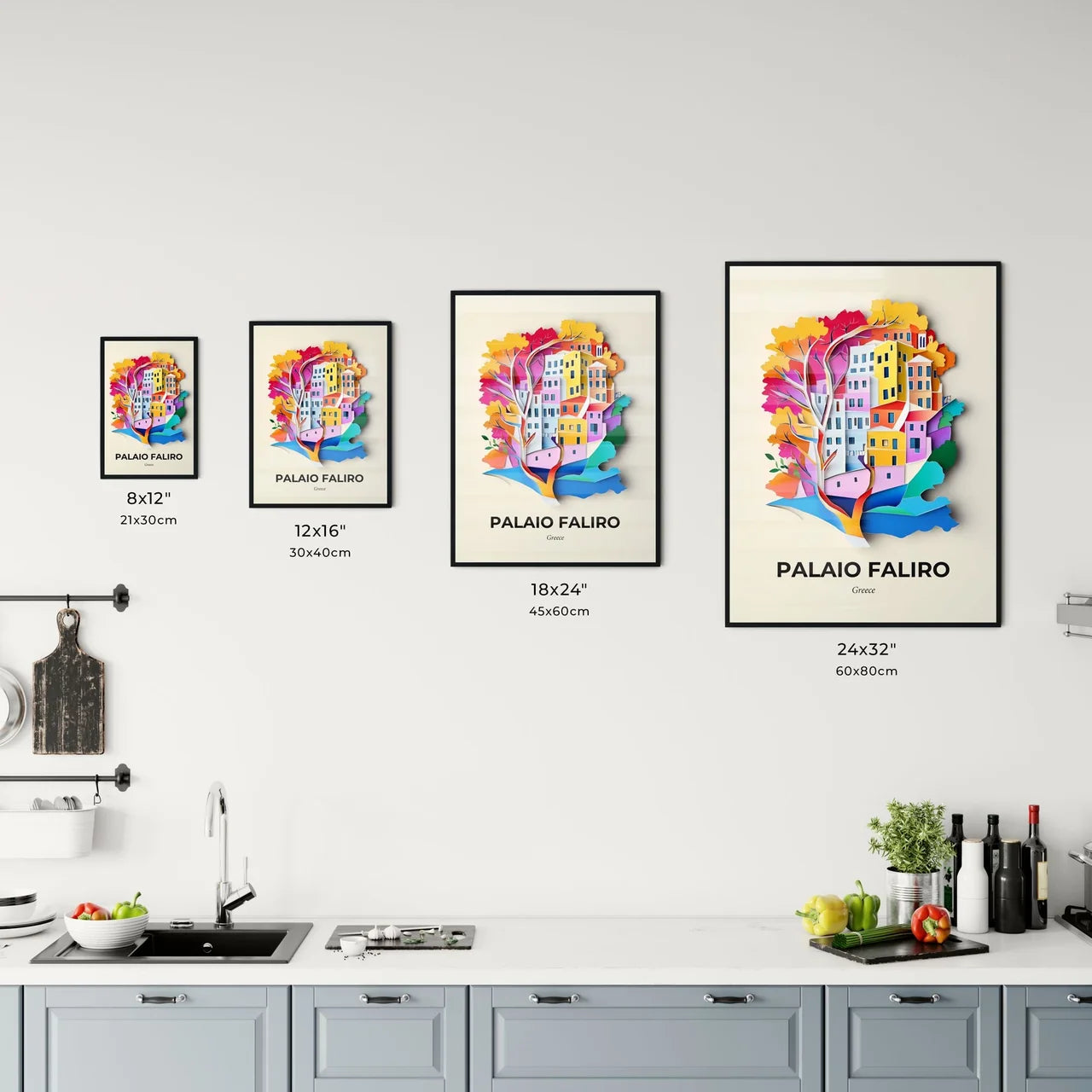 Vivid Palaio Faliro, Greece, Kitchen Art