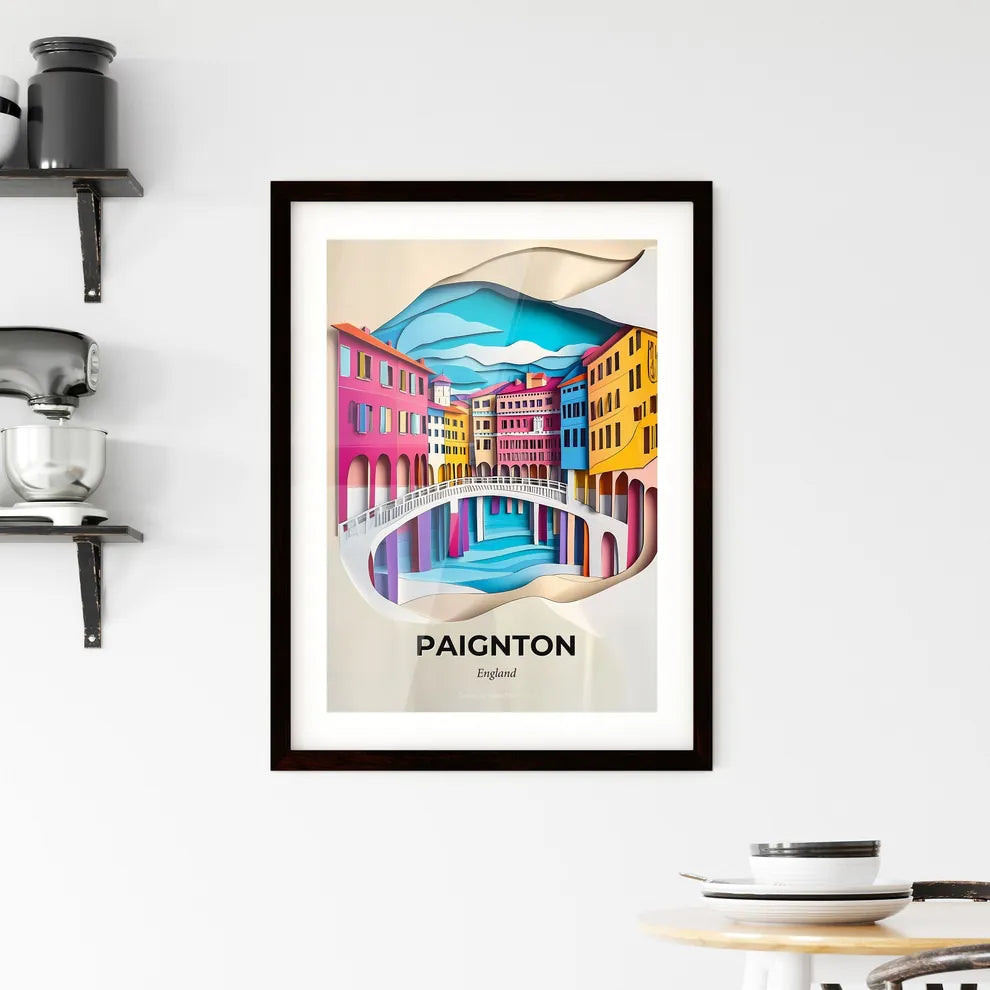 Vivid Paignton, England, Framed Wall Art