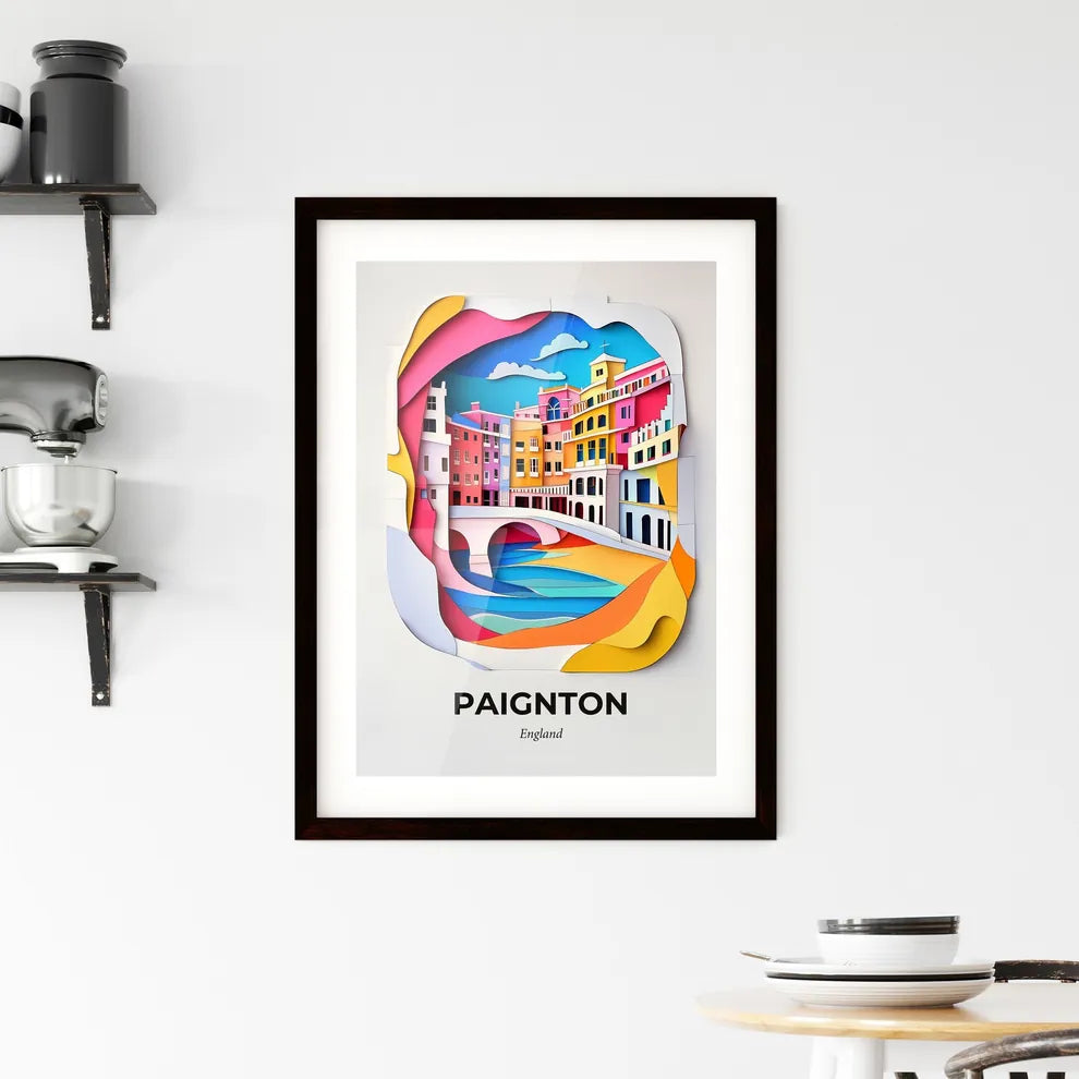 Vivid Paignton, England, Framed Wall Art