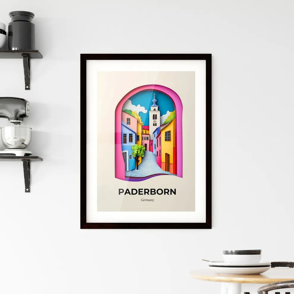 Vivid Paderborn, Germany, Framed Wall Art