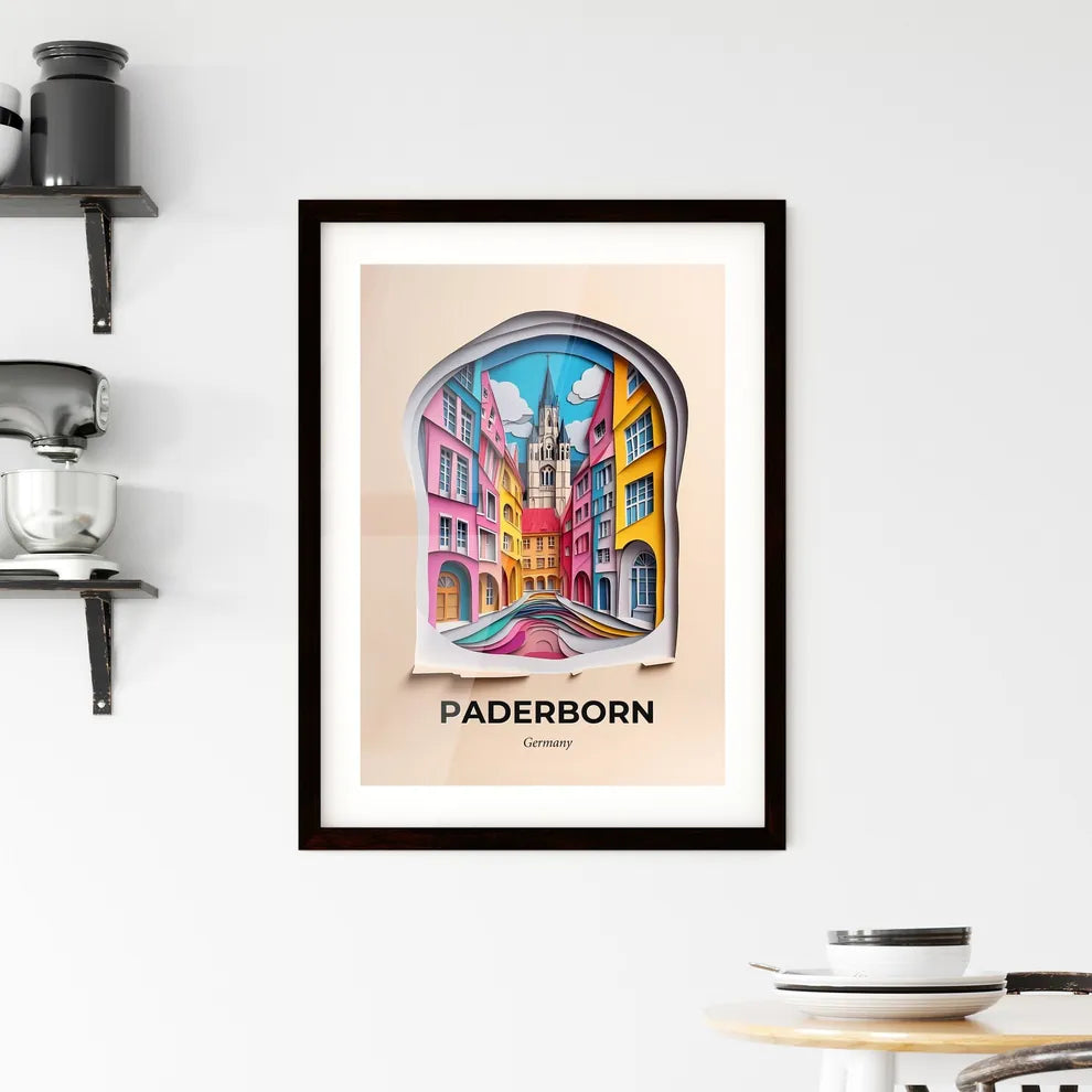 Vivid Paderborn, Germany, Framed Wall Art