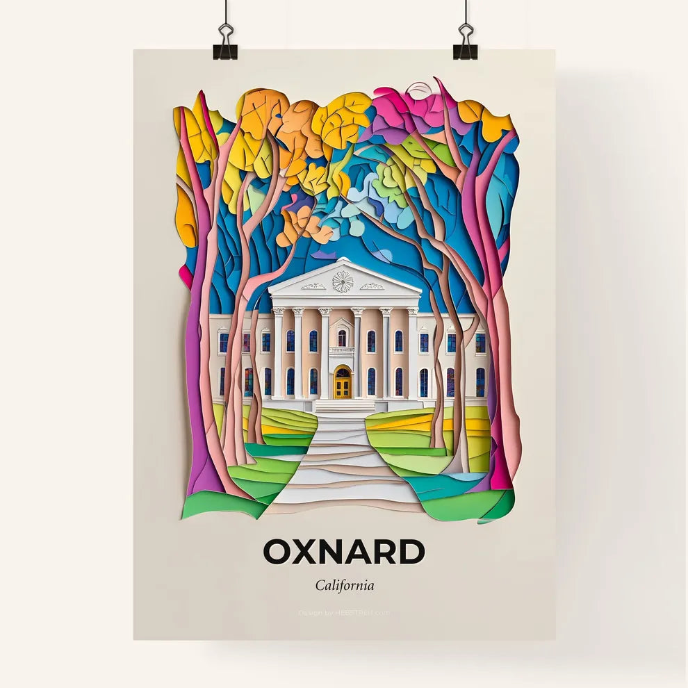 Vivid Oxnard, California, Colorful Poster