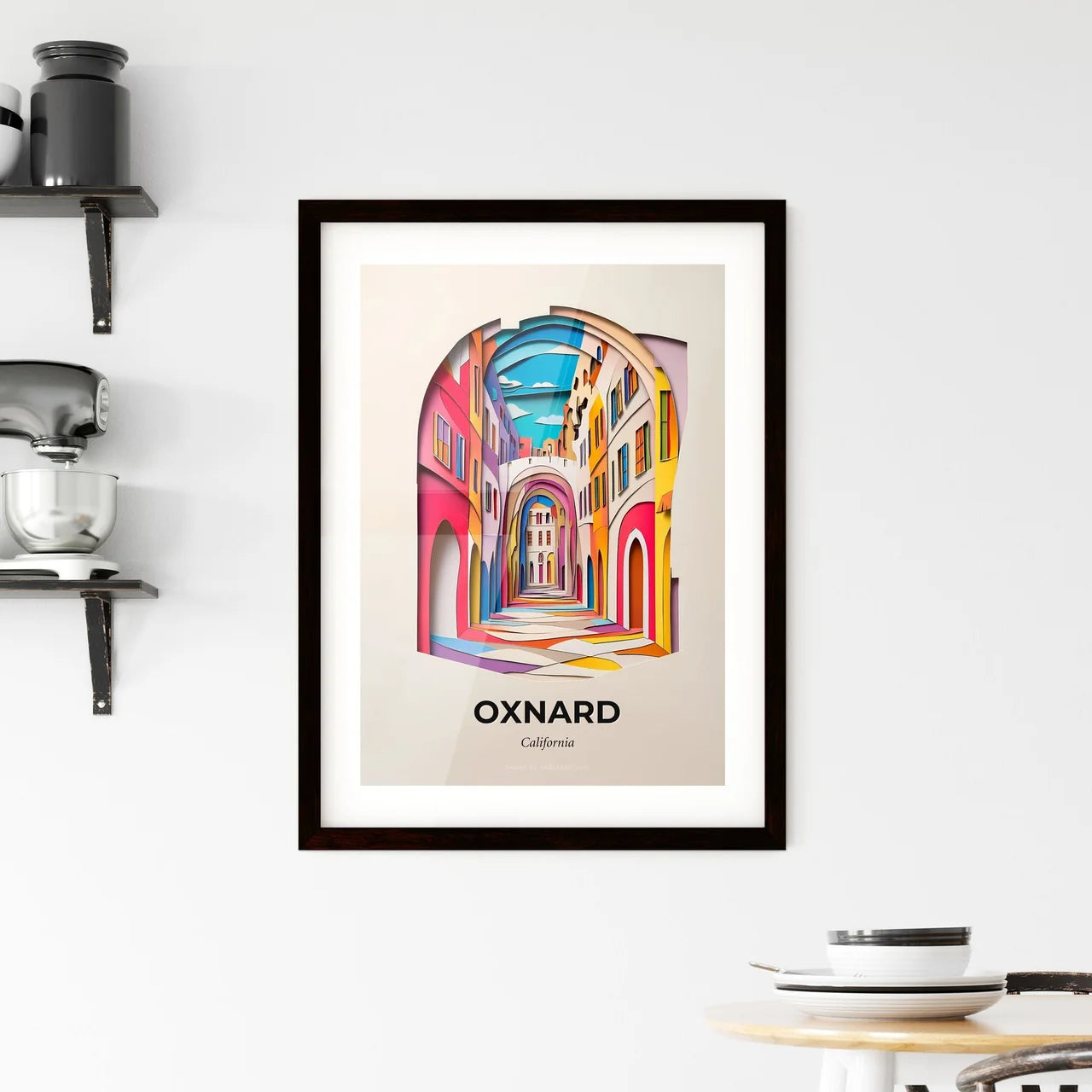 Vivid Oxnard, California, Framed Wall Art