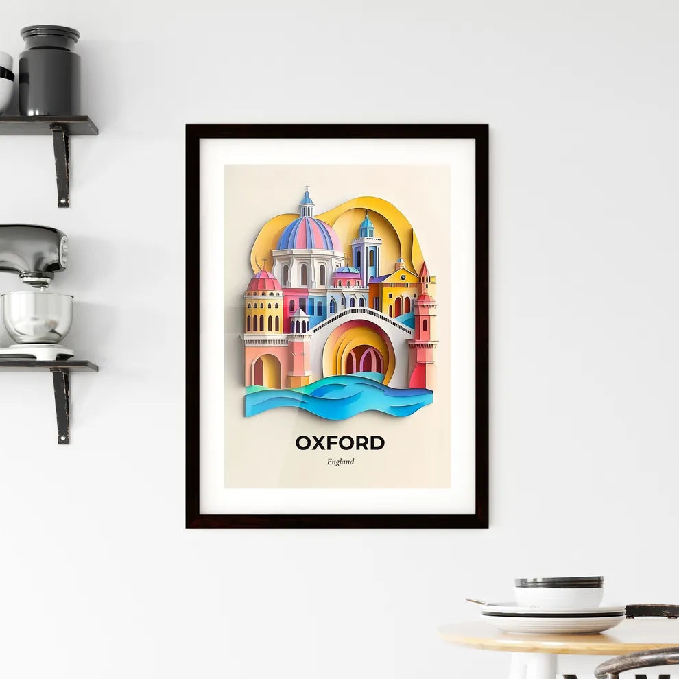 Vivid Oxford, England, Framed Wall Art