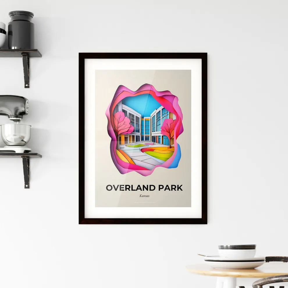 Vivid Overland Park, Kansas, Framed Wall Art