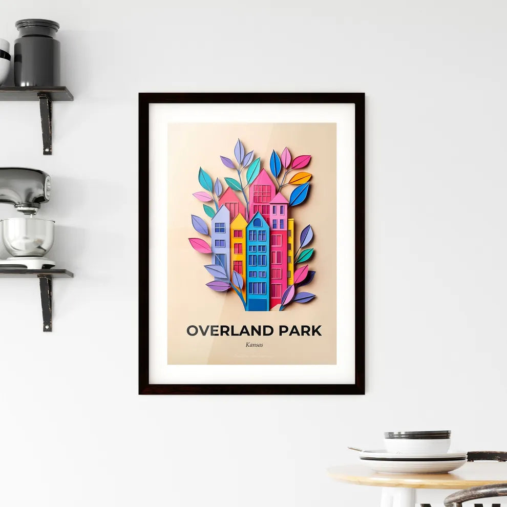 Vivid Overland Park, Kansas, Framed Wall Art