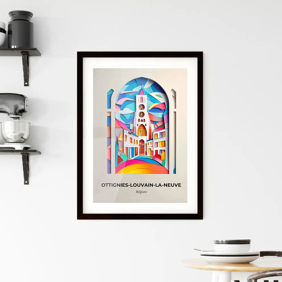 Vivid Ottignie, Framed Wall Art