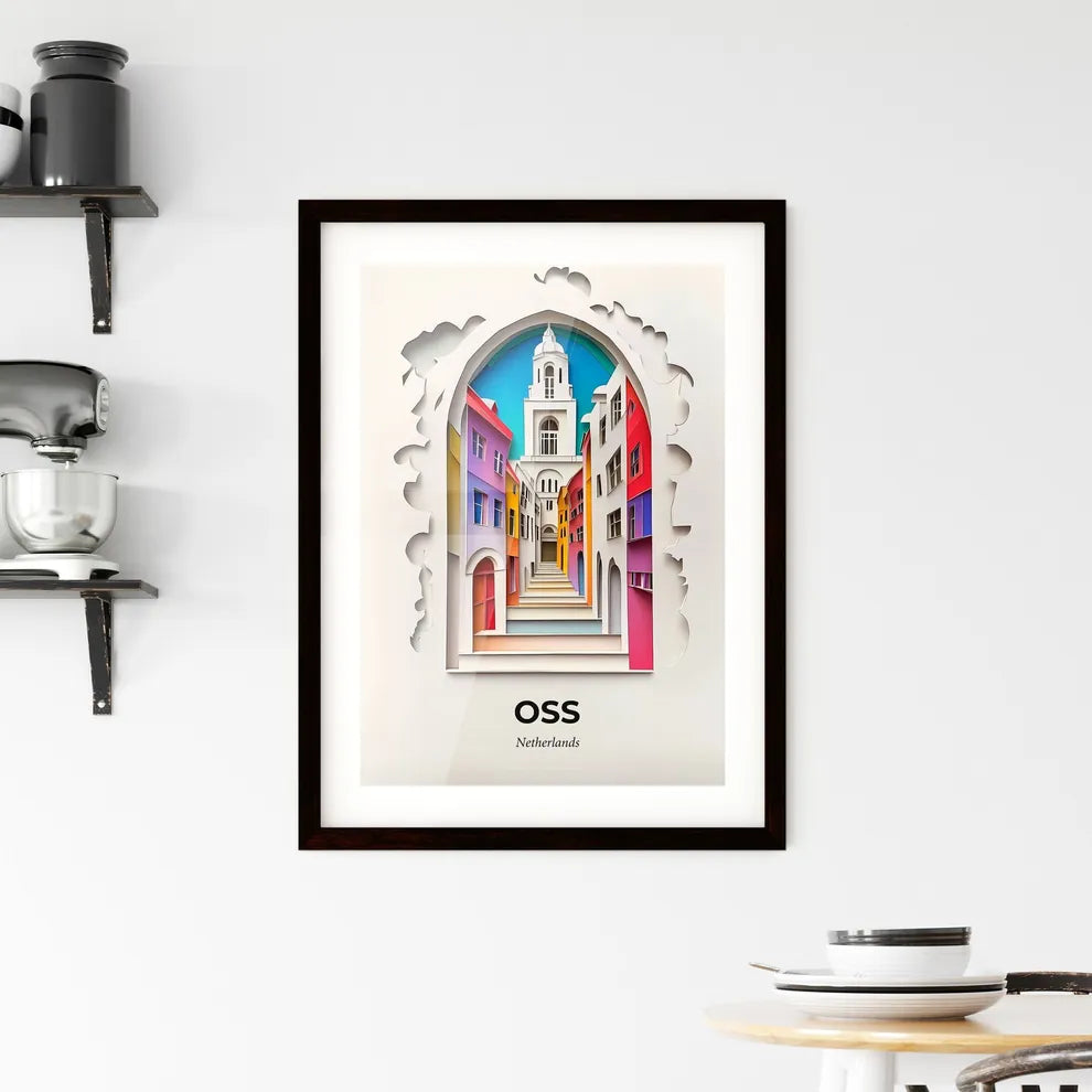 Vivid Oss, Netherlands, Framed Wall Art