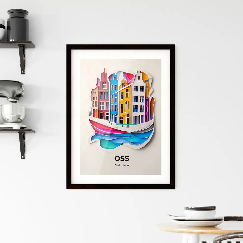 Vivid Oss, Netherlands, Framed Wall Art